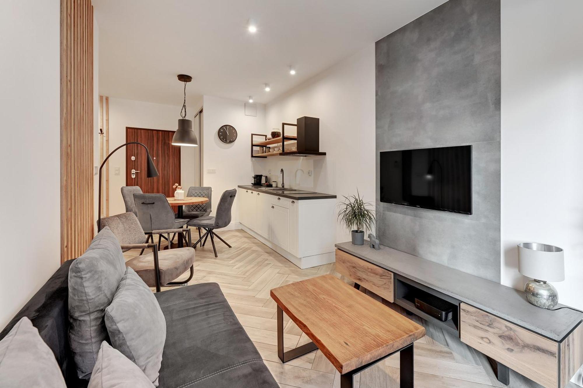 Aura III Apartments & Free Parking By Downtown Apartments Гданськ Номер фото